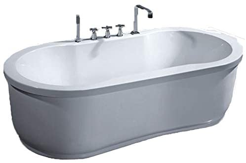 MCP Jetted Tubs Freestanding Hydrotherapy Bathtub