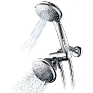 300 Holes High Pressure Shower Head Powerfull Boosting Spray Bath Water Sa C5A2