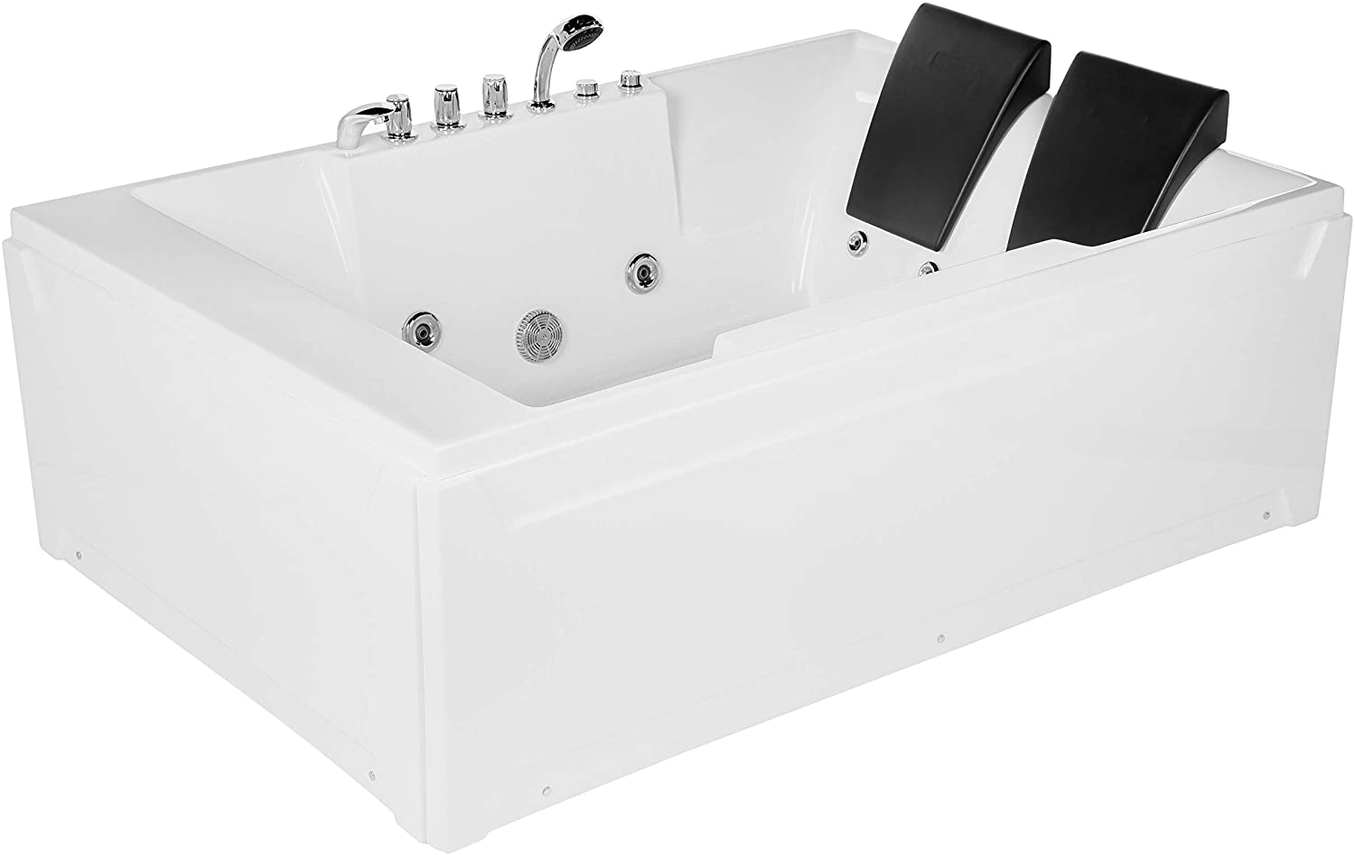 Empava Acrylic Whirlpool Tub with Hydro Massage System