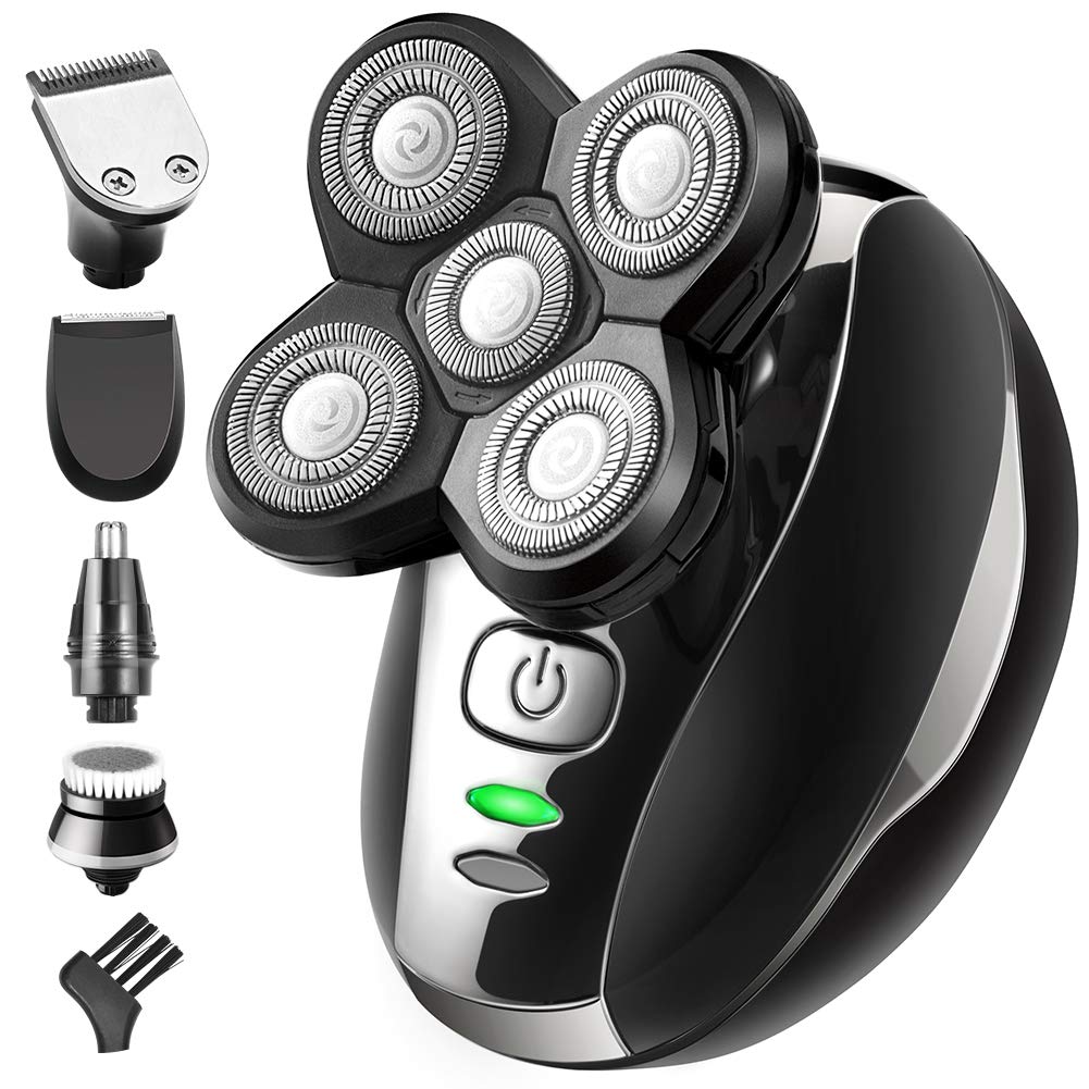 OriHea 5-in-1 Electric Rotary Shaver