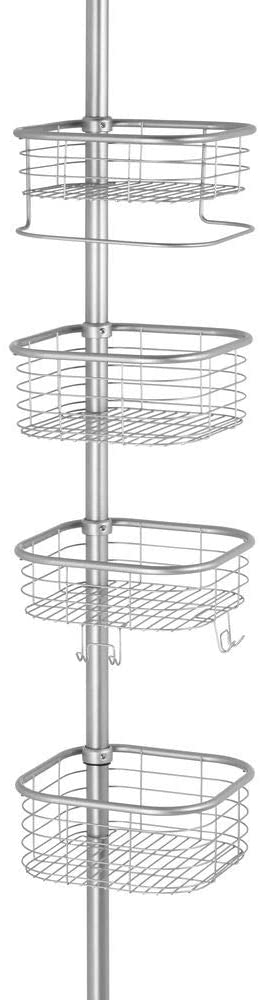 mDesign Constant Tension Pole Caddy