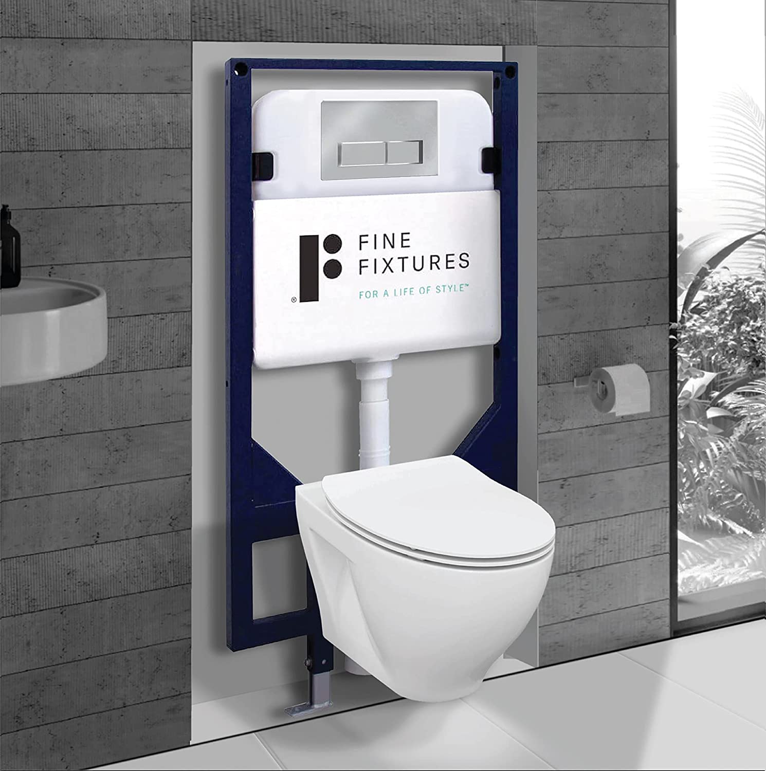 Fine Fixtures StoreIn-Wall Toilet Combo Set