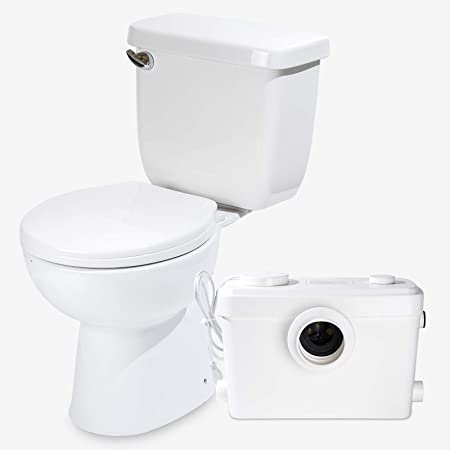 SUPERFLO Upflush Toilet with 600W Upward RY Macerator